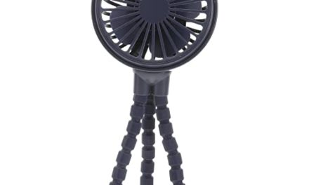 Silent Rechargeable Handheld Fan: Portable, Powerful & Versatile