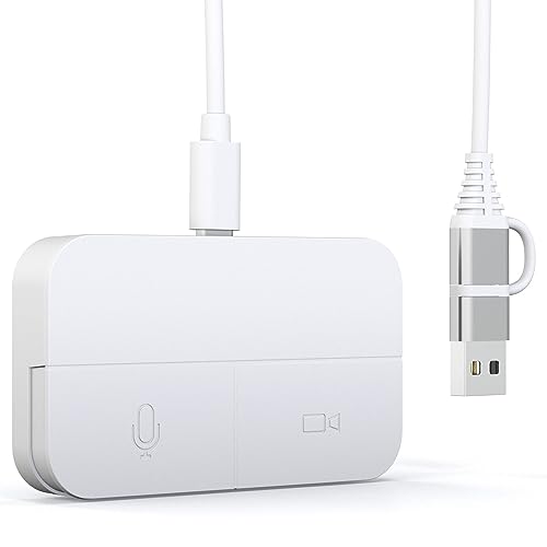 SilentTech USB Mute Button: Enhance WFH with Mac and Windows Compatibility