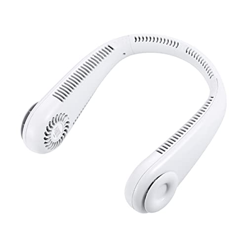 Cooling Neck Fan: Portable, Hands-Free, Silent & Rechargeable