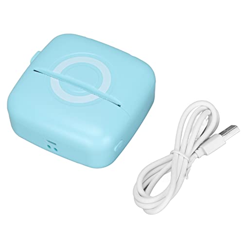 Portable Mini Printer: High-resolution Thermal Printing, Lightweight & Ergonomic (Blue)