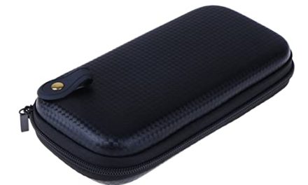 Black Multifunction Storage Bag for Data Cables & Gadgets