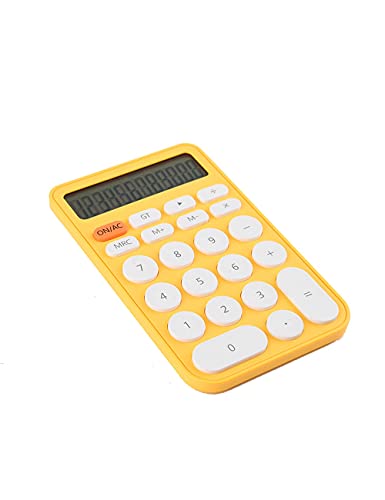 12-Digit Scientific Calculator: Long Battery Life, Large-Screen, Perfect for Financial Accounting (Pink, 5.6inchs)