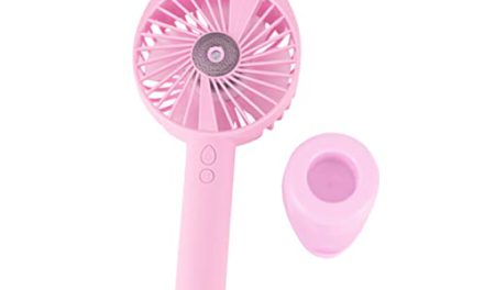 Revitalize with Levemolo Portable Hydrating Fan