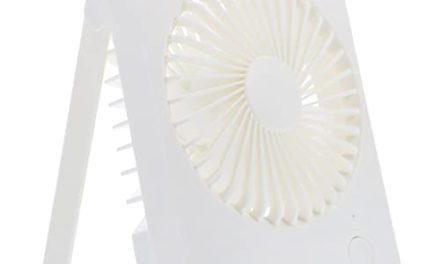 Silent USB Desk Fan Trio: Cool, Portable, and Mute