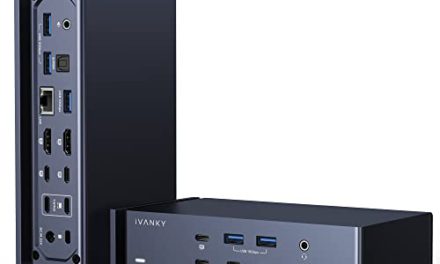 Supercharged Thunderbolt 4 Dock: Ultra-fast, 6K@60Hz, 40Gbps, 96W PD