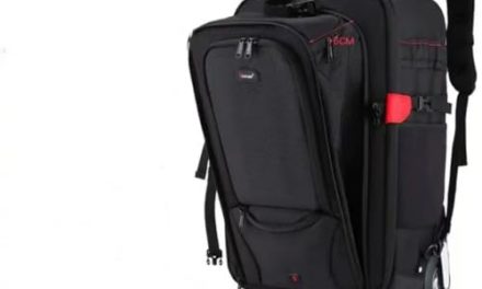 Waterproof DSLR Camera Carry-On Case with Pulley