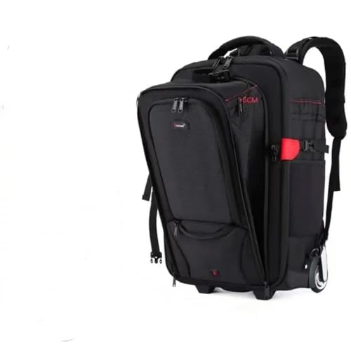 Waterproof DSLR Camera Carry-On Case with Pulley