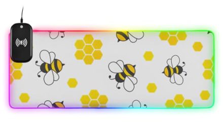 Buzzing Bee Wireless Charging Mousepad