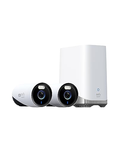 Capture Security with eufyCam E330: 4K Outdoor Kit, 24/7 Recording, Face Recognition AI!
