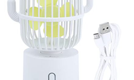 Powerful USB Desk Fan – Stay Cool Anywhere!