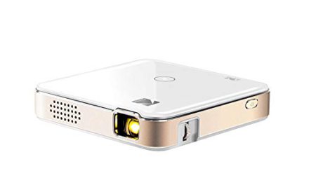 Portable Pocket Projector with Rechargeable Battery & Speaker – Stunning 1080P Support, Wireless Connectivity for iPhone & Android