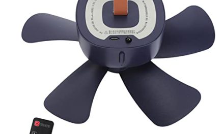 Portable USB Camping Fan: Remote Control, Hang Anywhere!
