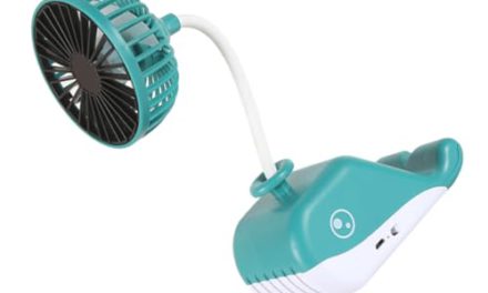 Hemoton Fan: Portable USB Rechargeable Handheld-Table-Phone Fan