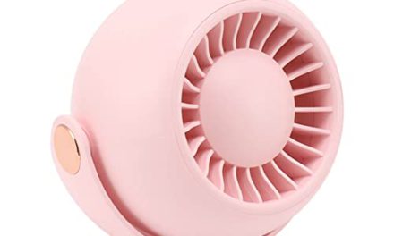 Powerful Portable Pink Office Fan