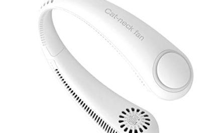 Cooling Fan for Women: Veemoon Leafless Neck Fan