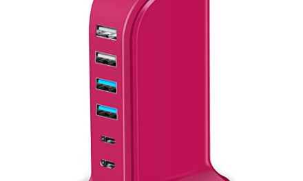 Fast Charge USB Charging Station with Dual Type-C Ports – Essential Travel Companion