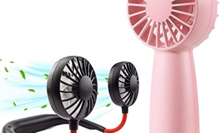 Portable Neck Fan: Stay Cool on the Go!