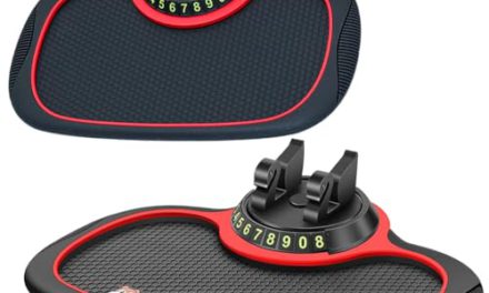 Ultimate Car Grip: Anti-Slip Mat with Phone Holder