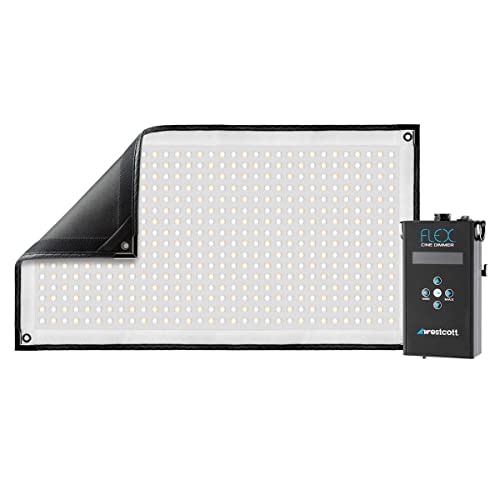 Upgrade Your Visuals: Flex Cine Bi-Color Set – 1×2 Mat & Dimmer