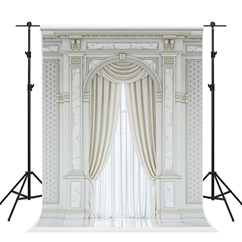 Captivating White Castle Palace Backdrop for Unforgettable Indoor Weddings