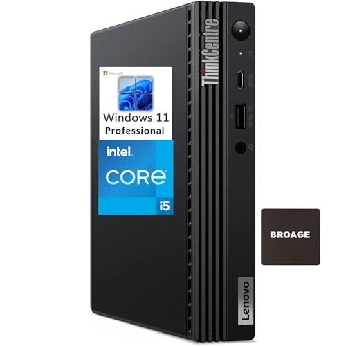 Powerful Lenovo ThinkCentre M740q Tiny 1L Business Desktop: Superior Performance, Massive Storage, Windows 11 Pro