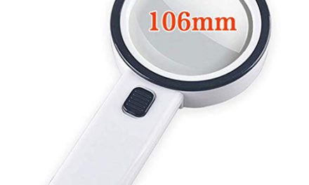 Enhance Vision! Portable Glass with LED Light for Seniors