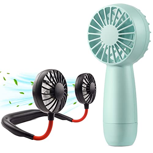 RJVW Portable Neck Fan: Stay Cool and Hands-Free!
