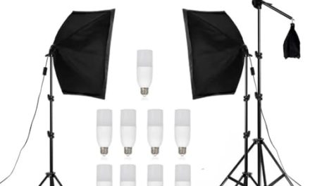 Capture Stunning Photos with LLLY Softbox Kit