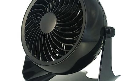 Silent Turbo USB Fan: Portable Office Cooler