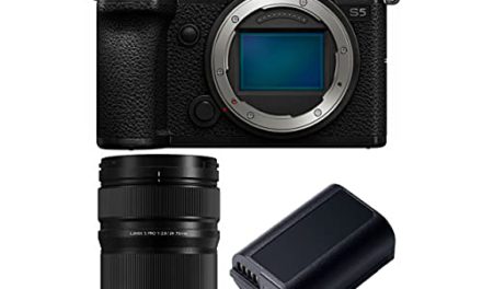 Capture Stunning Moments with Panasonic LUMIX S5 Camera Bundle