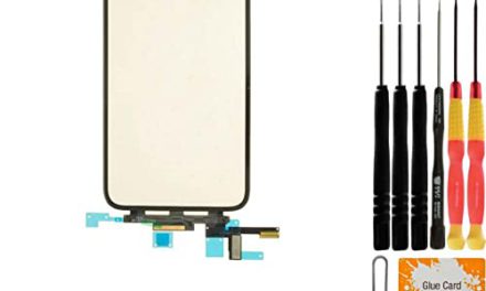 Revamp your iPhone X: Black 2in1 Screen Glass & Digitizer + Tool Kit
