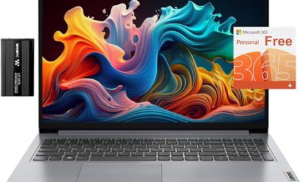 Ultimate Performance Lenovo Laptop: Boosted RAM, Lightning-Fast SSD, Dual-core Processor, Stunning Display, Extended Battery Life!