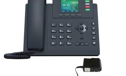 Enhanced Yealink T33G Phone: Unlocked, Versatile, with Power Adapters & Warranty