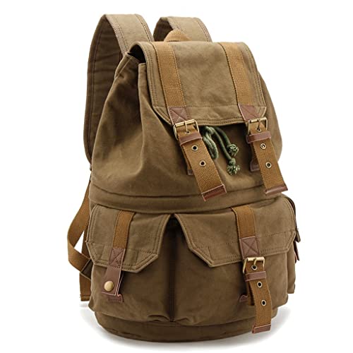 Capture the Outdoors: Belgium Canvas DSLR Camera Bag for Travel Photography