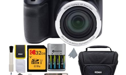 Capture more with Kodak Astro Zoom Camera Bundle