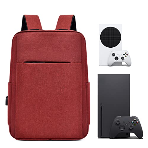 Ultimate Gaming Gear: Secure Xbox Series S/X Backpack (Red)