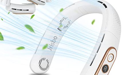 Revolutionary Wearable Neck Fan: Ultimate Cooling On-The-Go!