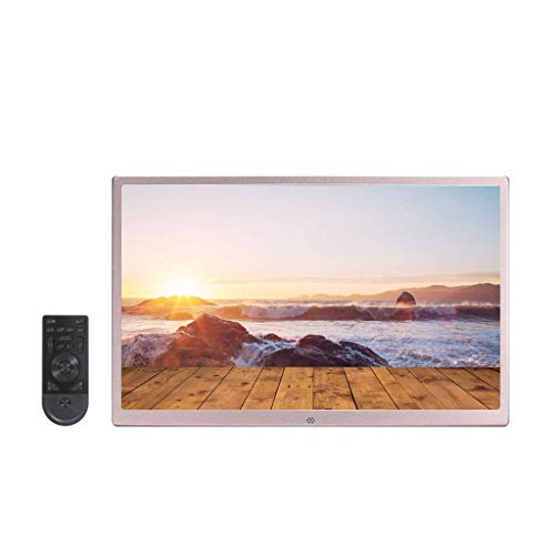 Slim 17″ Aluminum Frame: Vibrant Calendar & Alarm Clock