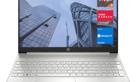 Upgrade to the Powerhouse: HP 15 Laptop, Lightning-Fast Ryzen, Immersive HD, Ultimate Storage