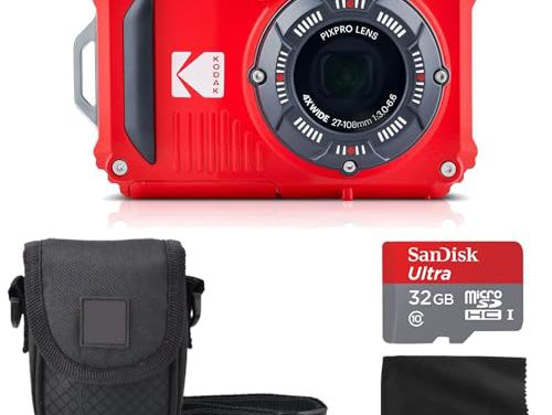 Capture Adventure: Kodak PIXPRO WPZ2 – Waterproof, Shockproof, Full HD Camera Bundle