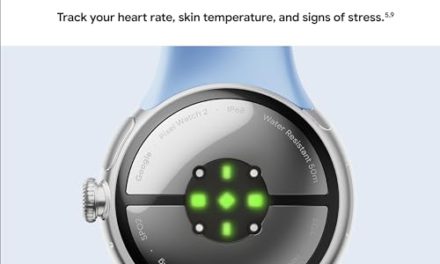 Ultimate Google Pixel Watch 2: Heart Rate, Stress Management, Safety – Android Smartwatch – Matte Black Aluminum Case – Obsidian Active Band – LTE