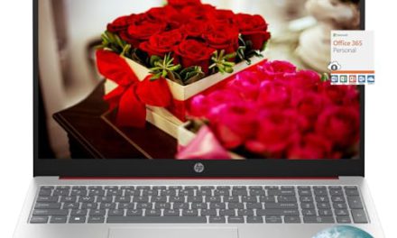 Unleash Power: HP Flagship Laptop with Turbo Boost, 16GB RAM & HD Webcam