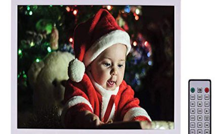 Experience High-Def Digital Magic: 17″ Electronic Picture Frame