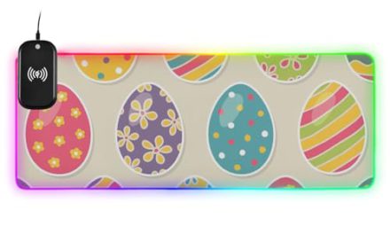 Unleash Easter Egg Power with Wireless Charging Mousepad!
