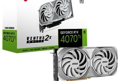 Unleash Gaming Power: RTX 4070 Ti Ventus 2X White 12G OC