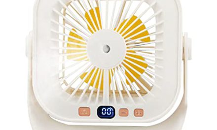 Cooling Mist Fan for Office and Outdoor Use