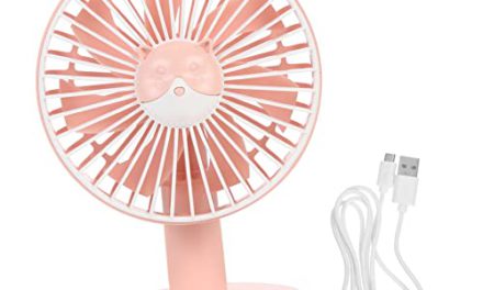 Powerful USB Desk Fan: Stay Cool Anywhere!