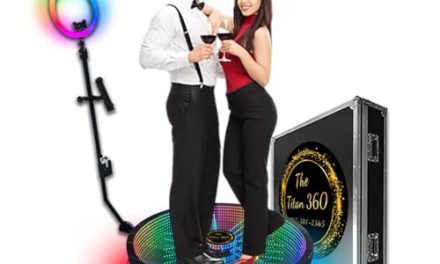 Revolutionary 360 Photo Booth: Immersive, Intelligent, and Interactive!