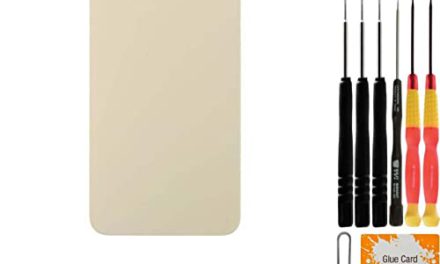 Enhance Your iPhone 11 Pro Max: Silver Back Glass with Tool Kit!