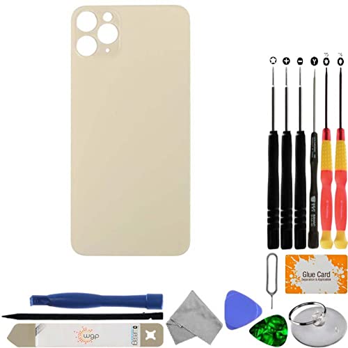 Enhance Your iPhone 11 Pro Max: Silver Back Glass with Tool Kit!